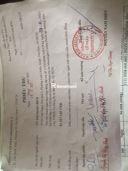 CHÍNH CHỦ BÁN CĂN HỘ 1 PN+1, 35.98M2, DỰ ÁN MOONLIGHT CENTRE POINT, QUẬN BÌNH TÂN, HCM