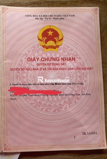 BÁN ĐẤT CHÍNH CHỦ 2400M2 TẠI TP ĐỒNG XOÀI CHỈ 16 TỶ 750 TRIỆU. LH:0977088568.