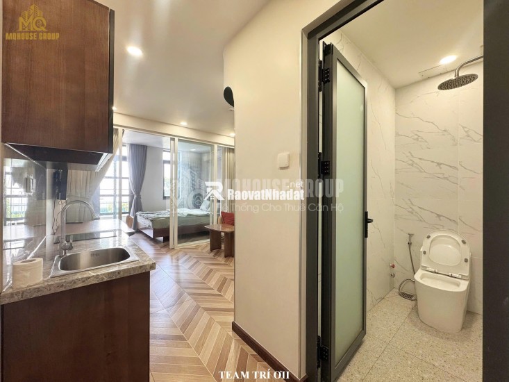 CHO THUÊ CĂN HỘ CAO CẤP , GẦN VÒNG XOAY HÀNG XANH, 55M2 CHỈ 13TR/TH. LH:0982048459.