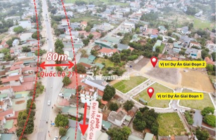 Chính chủ cần bán lô ngoại giao - trục chính rộng 10m - gần đại học QGHN, CNC - sẵn sổ, full thổ cư