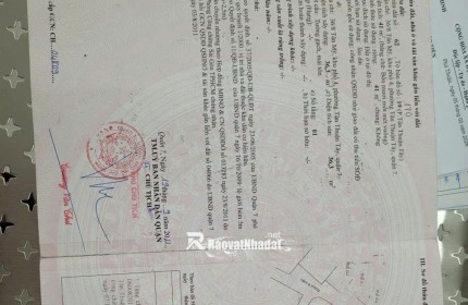 BÁN NHÀ GẦN ĐH TÀI CHÍNH MARKETING – QUẬN 7, TPHCM CHỈ NHỈNH 4 TỶ. LH:0909861382