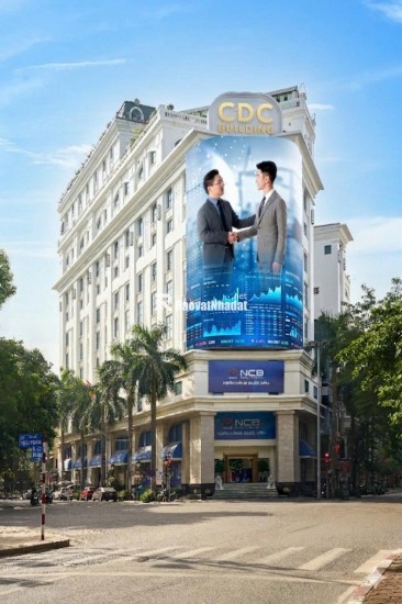 CHO THUÊ VĂN PHÒNG HẠNG B CAO CẤP – CDC BUILDING, TRUNG TÂM HÀ NỘI