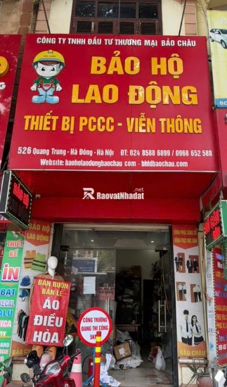 Chính chủ cho thuê nhà lâu dài tại mặt phố 526 Quang Trung, phường Quang Trung, Hà Đông.