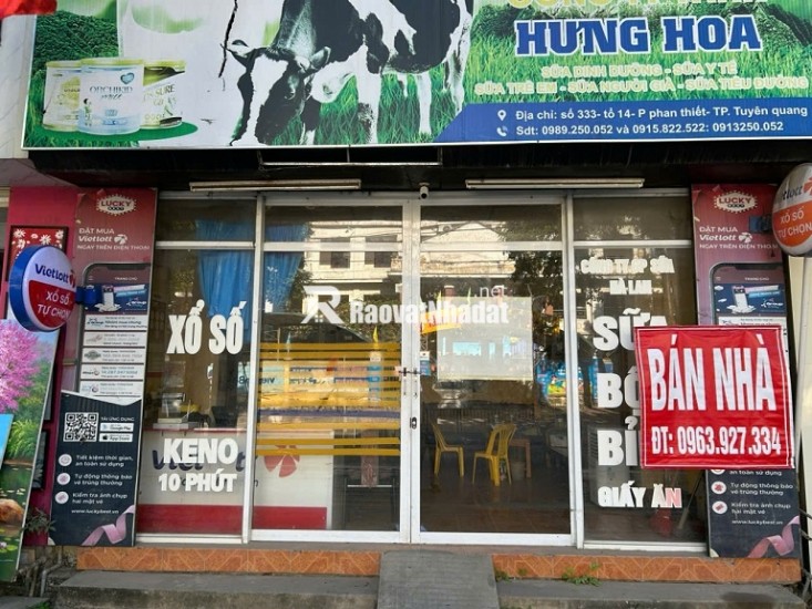 CHÍNH CHỦ BÁN NHÀ MẶT PHỐ ĐẸP NHẤT TRUNG TÂM TP TUYÊN QUANG