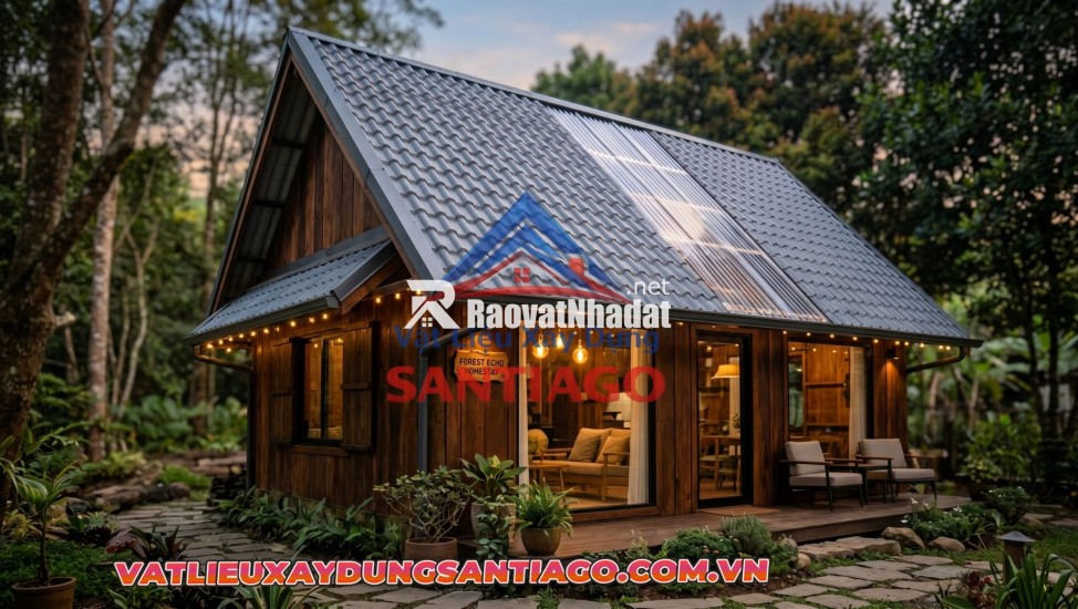 Vì sao mái nhà quyết định chi phí và diện mạo tổng thể homestay