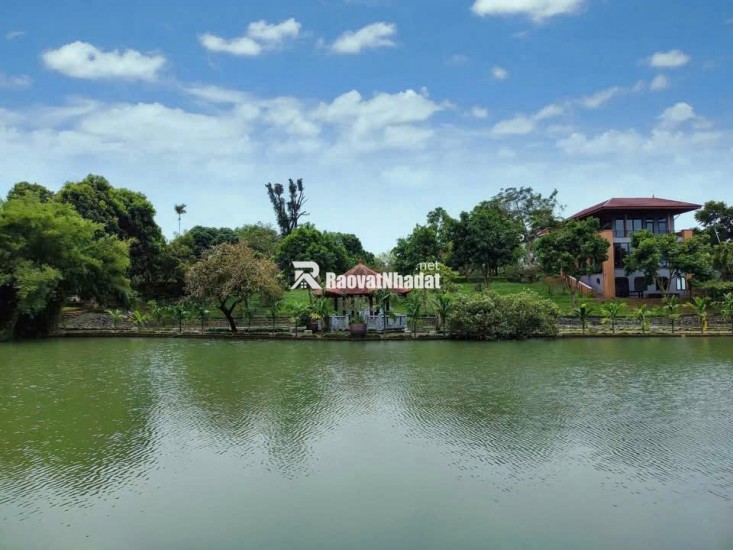 Chính chủ bán gấp lô đất view hồ tại Hòa Lạc 100m2 full thổ cư,sẵn sổ công chứng trong ngày