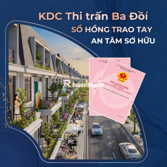 CHỈ TỪ 370TR SỞ HỮU ĐẤT FULL THỔ CƯ BA HÀNG ĐỒI – SỔ RIÊNG – GẦN KCN – DÒNG TIỀN TỐT