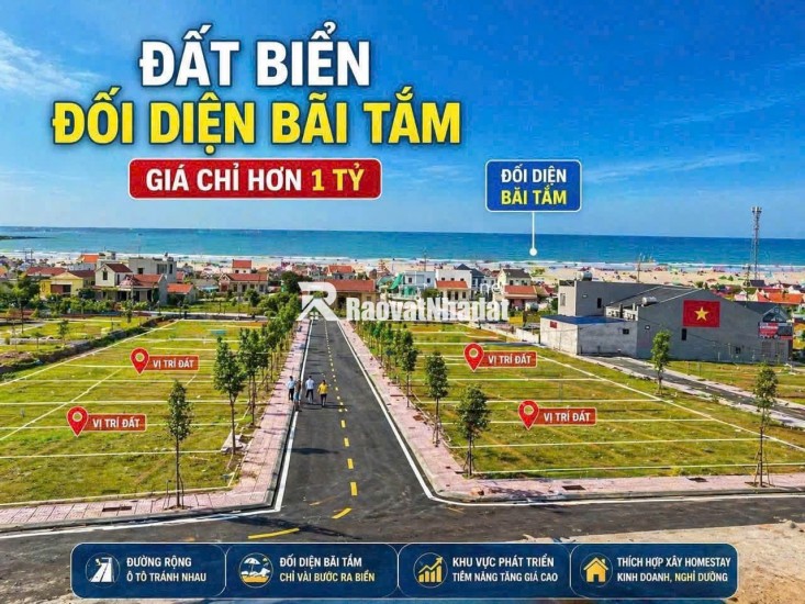 HÀNG HIẾM - 90M2 ĐẤT KINH DOANH – GIÁ F0 1 TỶ 3 TẠI XÃ HẢI XUÂN, HUYỆN HẢI HẬU, TỈNH NAM ĐỊNH