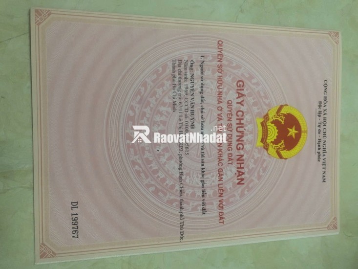 Cần bán nhà chính chủ, vị trí TT Thủ Đức, gần trường học, BV  0969128268