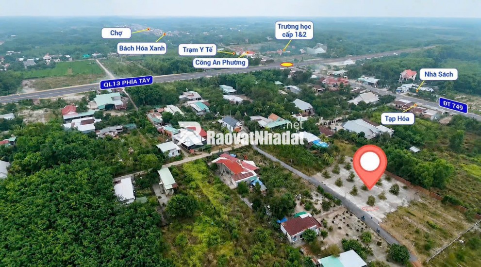Bán đất ngay khu công nghiệp - DT 500m2 sẵn thổ cư  - Giá chỉ 3xx