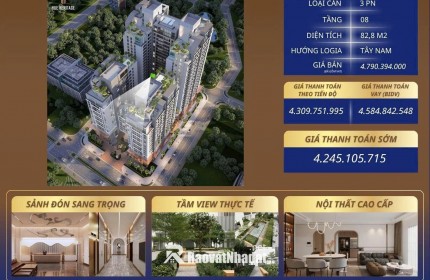 HIỆN TẠI HUẾ HERITAGE CHỈ CÒN 2 CĂN – DT 82.8M2 – GIÁ RẺ NHẤT GIỎ HÀNG. LH:0334654136.