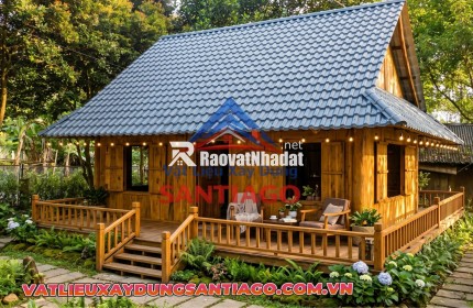 Lợp ngói nhựa homestay đẹp: tiết kiệm 50–70%, bền 25 năm