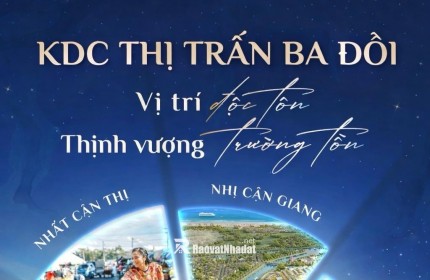 CHỈ TỪ 370TR SỞ HỮU ĐẤT FULL THỔ CƯ BA HÀNG ĐỒI – SỔ RIÊNG – GẦN KCN – DÒNG TIỀN TỐT