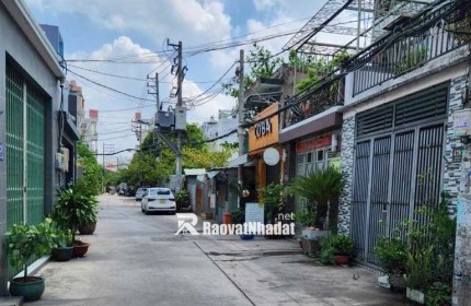 NHÀ GIÁP TÂN PHÚ - HẺM XE HƠI NGAY NGÃ TƯ BỐN XÃ - HƯƠNG LỘ 2 -60M2  (5X12) - 3 TẦNG - GIÁ 6,x TỶ