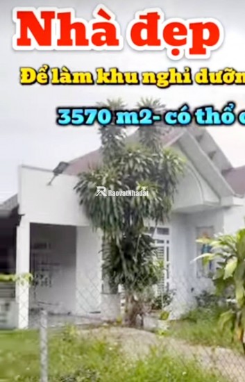 NHÀ VƯỜN ĐỊNH QUÁN 3570m2 nhiều cây trái ao hồ chỉ 3 tỷ