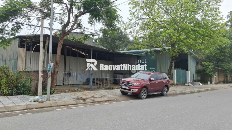 CHÍNH CHỦ CẦN CHO THUÊ NHÀ XƯỞNG 780M² MẶT ĐƯỜNG LIÊN HUYỆN – XÃ PHÚ CÁT, HÀ NỘI