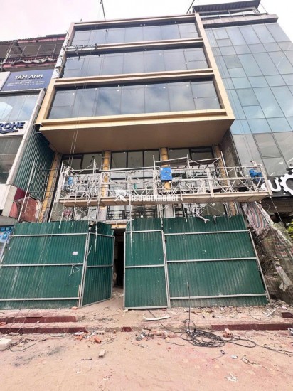  BÁN TÒA VĂN PHÒNG MẶT PHỐ HOÀNG QUỐC VIỆT 160M2 6 TẦNG MT 10M, CHỈ 170 TỶ 