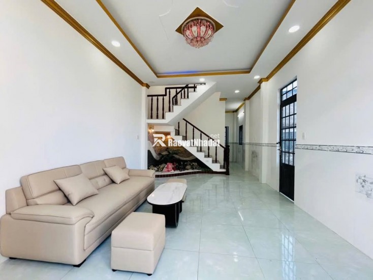 Chủ Cần bán Căn Nhà Mới xây Một Trệt Một Lầu full nội thất vào ở liền