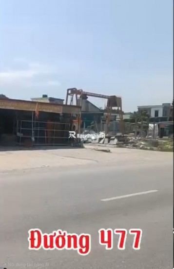 300m² đất mặt đường 477, Vũ Xá, Nam Hoa Lư, Ninh Bình