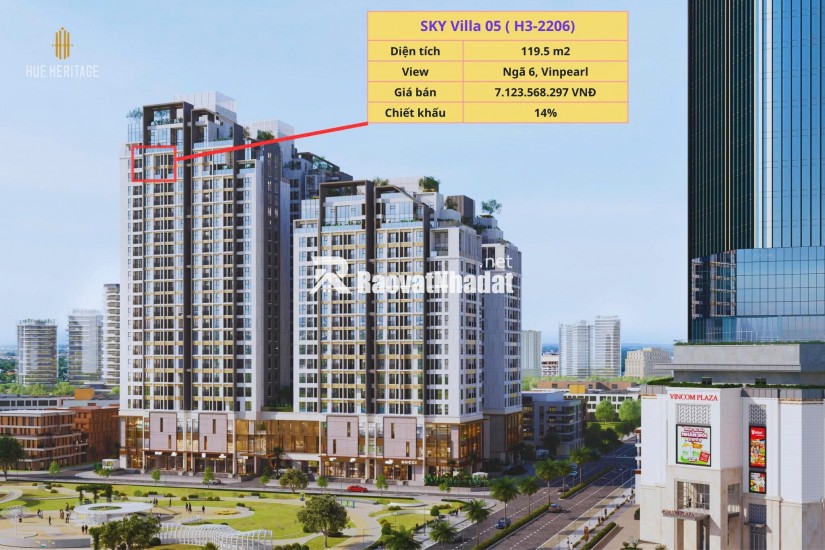Huế Heritage - Căn Hộ Cao Cấp Nhất TP Huế