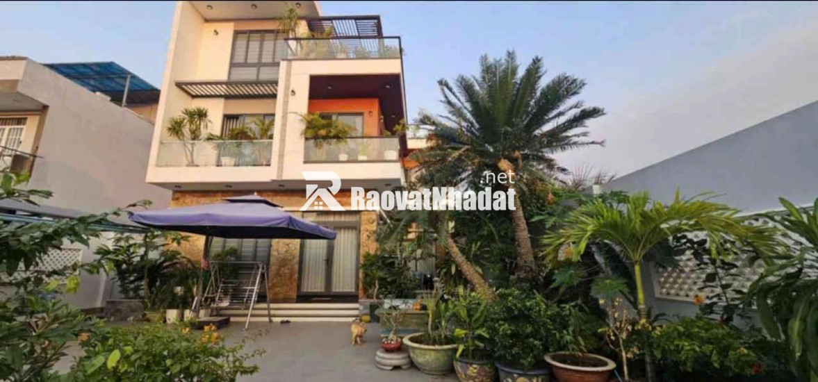 BIỆT THỰ SÂN VƯỜN 313M2 - CHỢ XUÂN THỚI THƯỢNG - FULL NỘI THẤT - 8TỶ960TR LH:0369571337.