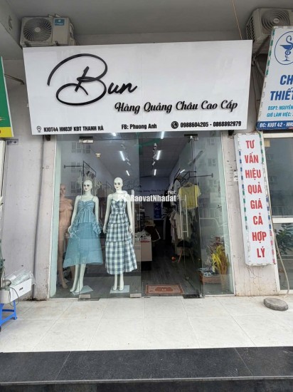 SANG NHƯỢNG SHOP QUẦN ÁO QUẢNG CHÂU CAO CẤP TẠI KĐT THANH HÀ ,HÀ ĐÔNG,  HÀ NỘI