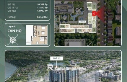  MỞ BÁN CĂN HỘ 2PN VIEW METRO - GIÁ CHỈ 10,3 TỶ  CƠ HỘI SỞ HỮU CHUẨN SỐNG LUMIÈRE GIỮA TRUNG TÂM PHÍA TÂY HÀ NỘI