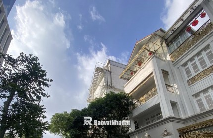  BÁN BIỆT THỰ ĐƠN LẬP SÂN VƯỜN KĐT MỚI YÊN HÒA, 234M2 4T MT 15M, CHỈ 122 TỶ 