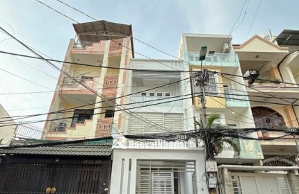 NHÀ 75M2 - 4 TẦNG - HẺM Ô TÔ 10M - CHỈ 12 TỶ 7 - ĐƯỜNG ĐINH BỘ LĨNH - BÌNH THẠNH