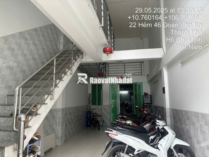 Bán nhà 414/28/9 Đoàn Văn Bơ, P.Khánh Hội, TPHCM. 99m2 SHR chỉ 9.8 tỷ. Lh: 0917873287