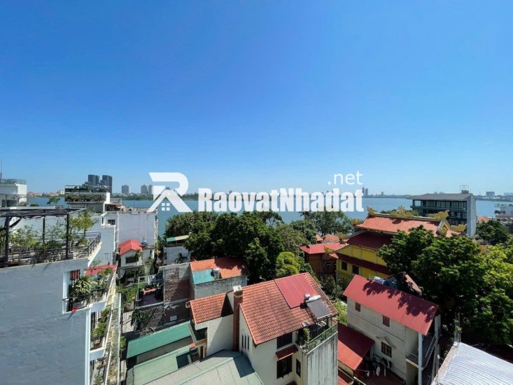  BÁN TÒA APARTMENT VÕNG THỊ, 265M2 9T MT KHỦNG 16M, Ô TÔ, SÁT HỒ, 32 CĂN HỘ 