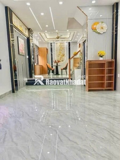 Siêu phẩm 4 tầng BTCT, ô tô ngủ trong nhà, 4m x 13m, gần chợ Thạch Đà -  Quận Gò Vấp, chỉ 6 tỷ nhỉnh(TL)