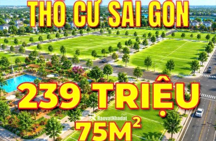CHỈ 239 TRIỆU SỞ HỮU ĐẤT DÂN VĨNH TÂN (TÂN UYÊN) - KỀ CẬN KCN VSIP 2 - NGAY CAO TỐC