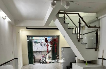 NHÀ BTCT MẶT TIỀN HẺM THÔNG TÔ KÝ  7 TỶ GIẢM MẠNH CÒN 5 TỶ 5