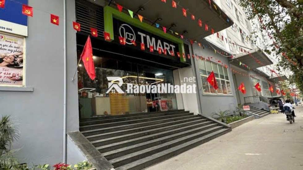 SHOP CHÂN ĐẾ phục vụ 3000 căn hộ chung cư > 10.000 cư dân – Giá chỉ từ 4xtr/m2 – Sổ hồng – Sẵn hợp đồng thuê