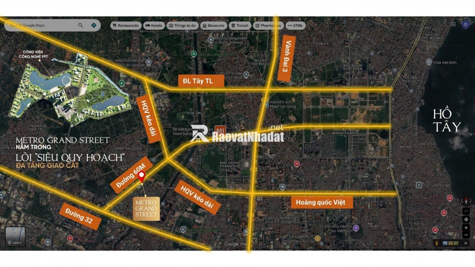 Mở bán nhà phố 2 mặt tiền trung tâm Mỹ Đình Grand Street