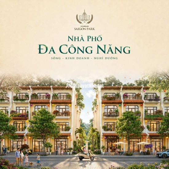 PKD Vinhomes Hóc Môn (vinhomes saigon park) cập nhật T8.2026 với Ưu đãi lên tới 32,5%, chỉ 5,1 tỷ (VAT PBT).