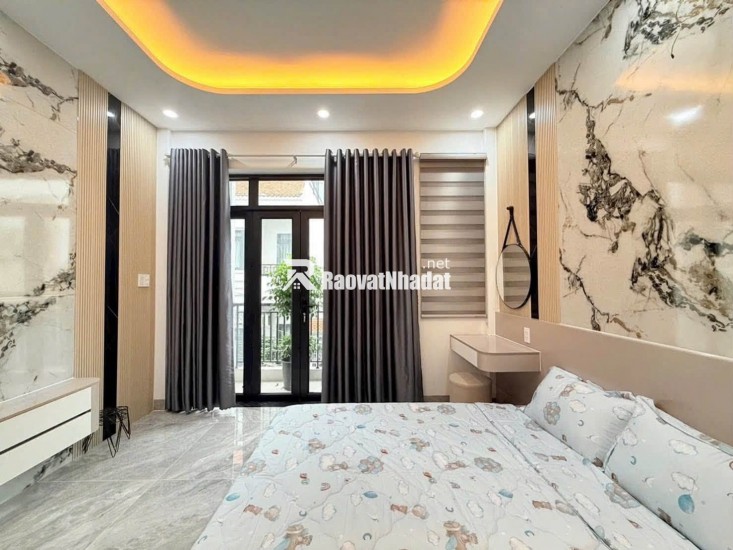 NHÀ MỚI FULL NỘI THẤT PHẠM VĂN CHIÊU GÒ VẤP – 4x15M, 5 TẦNG, GARA Ô TÔ – NHỈNH 8 TỶ