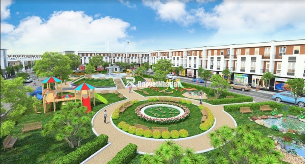 Nhà phố khu đô thị Ân Phú, măt tiền Hà Huy Tập, vị trí đẹp, KD tốt.
