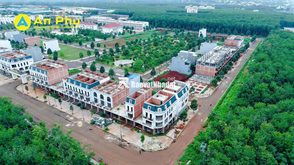 Nhà phố khu đô thị Ân Phú, măt tiền Hà Huy Tập, vị trí đẹp, KD tốt.