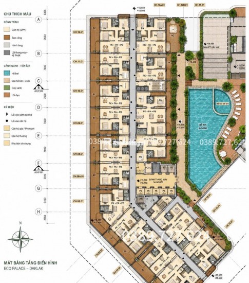 Căn hộ sân vườn EcoPalace Đăk Lăk - càng hiếm càng có giá trị.