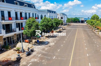 Nhà phố khu đô thị Ân Phú, măt tiền Hà Huy Tập, vị trí đẹp, KD tốt.