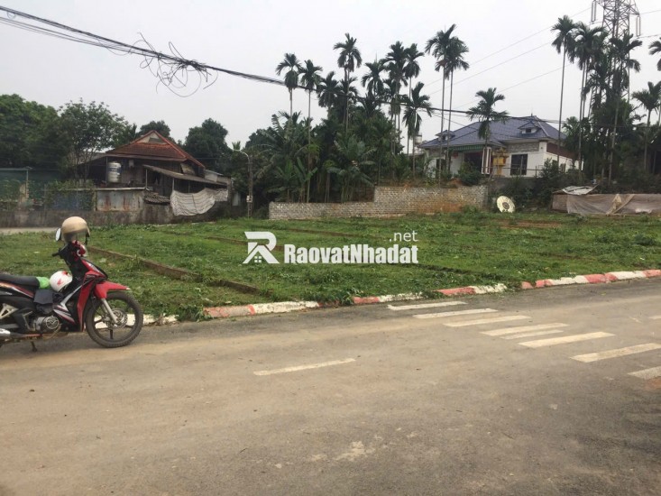 Bán đất đối diện trường Mầm Non Hợp Thành - TP Hòa Bình - 2 mặt tiền 110m2  5xx