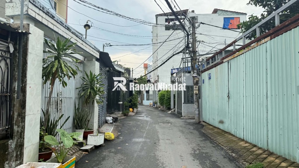 MẶT TIỀN ĐÔNG HƯNG THUẬN 23 – ĐƯỜNG 6M – THÔNG NGUYỄN VĂN QUÁ, BỜ KÊNH THAM LƯƠNG – 4X23M –CHỈ 5,7 TỶ