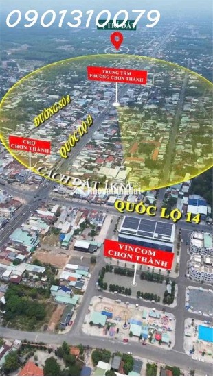 680tr cặp đất xây trọ 550m2 KCN Minh Hưng