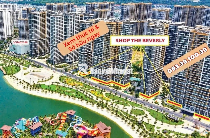 Shophouse Beverly- Vinhomes Quận 9- tài sản có sẵn- khai thác liền. Mở bán 10.10.2026.