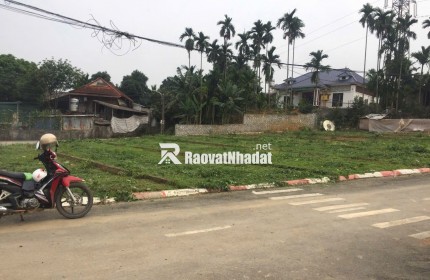 Bán đất đối diện trường Mầm Non Hợp Thành - TP Hòa Bình - 2 mặt tiền 110m2  5xx