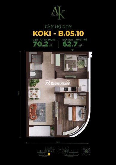 25.10.2026 – A&K TOWER CHÍNH THỨC MỞ BÁN! chỉ 1 tỷ 661 / căn, không vốn không gốc không lãi