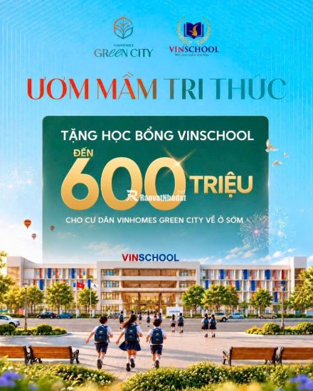 Đức Hòa ơi. Sở hữu nhà xây sẵn 4 tầng Vinhomes Green City nhiều ưu đãi  chỉ từ 2,99 ty