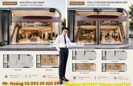 Nhận nhà ngay cho thuê lẹ, căn 1 phòng ngủ Beverly Vinhomes Quận 9 chỉ 3 Tỷ 6 (full 102% vat)